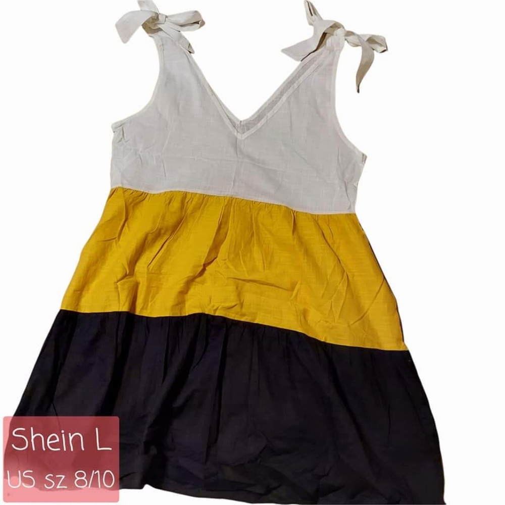 Shein Bow Tie Dress size Large